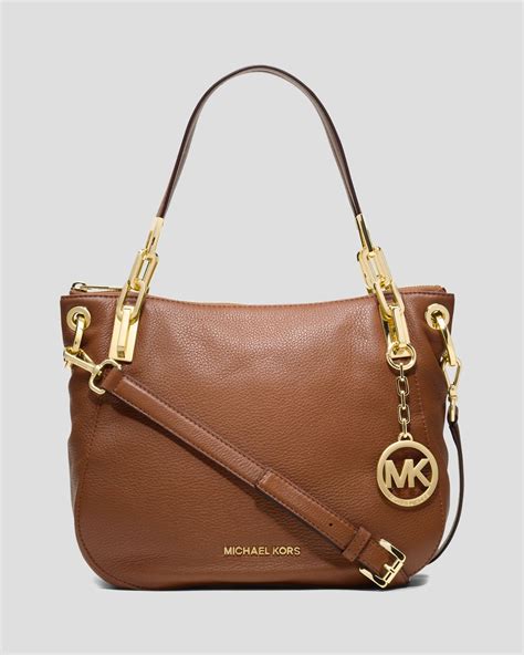 mk brown bag fake|michael kors brown shoulder bag.